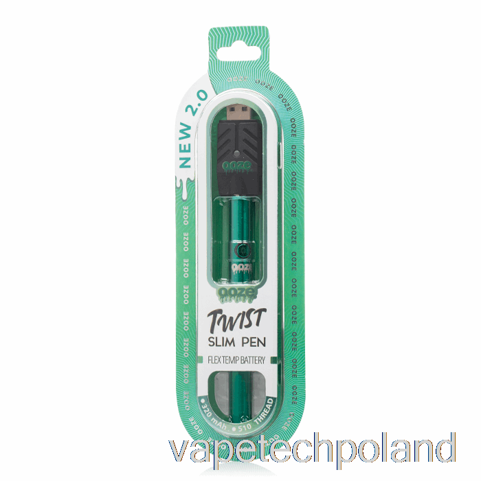 Vape Polska Ooze Slim Twist Pen 2.0 Flex Temp Bateria Aqua Turkusowa